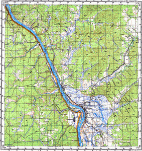 Уменьшенное изображение Карта 100k--m52-039