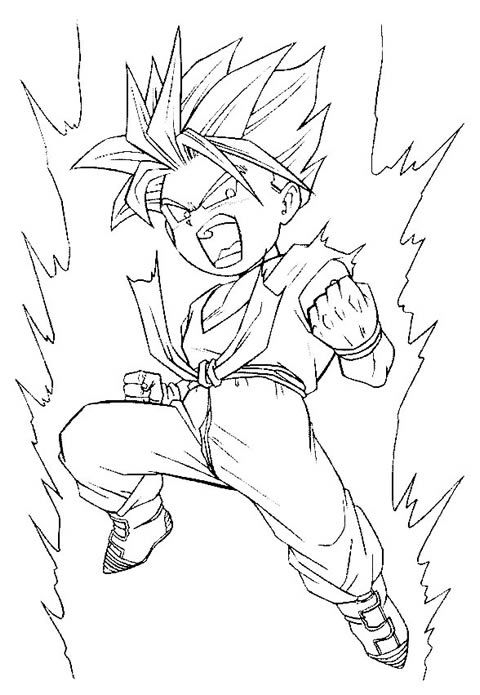 Featured image of post Dibujos Para Pintar Goku Super Saiyan 5 Te encanta trabajar con las pinturas sabes que tambi n puedes comprar im genes de dragon ball y goku al mejor precio