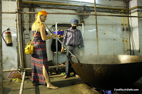Bangla Sahib Gurudwara, New Delhi, langar kitchen Bangla Sahib Gurudwara, New Delhi, langar kitchen
