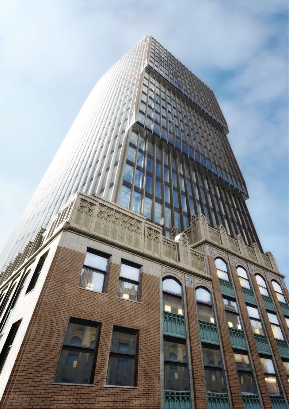 The Exchange tower by Harry Gugger Studio