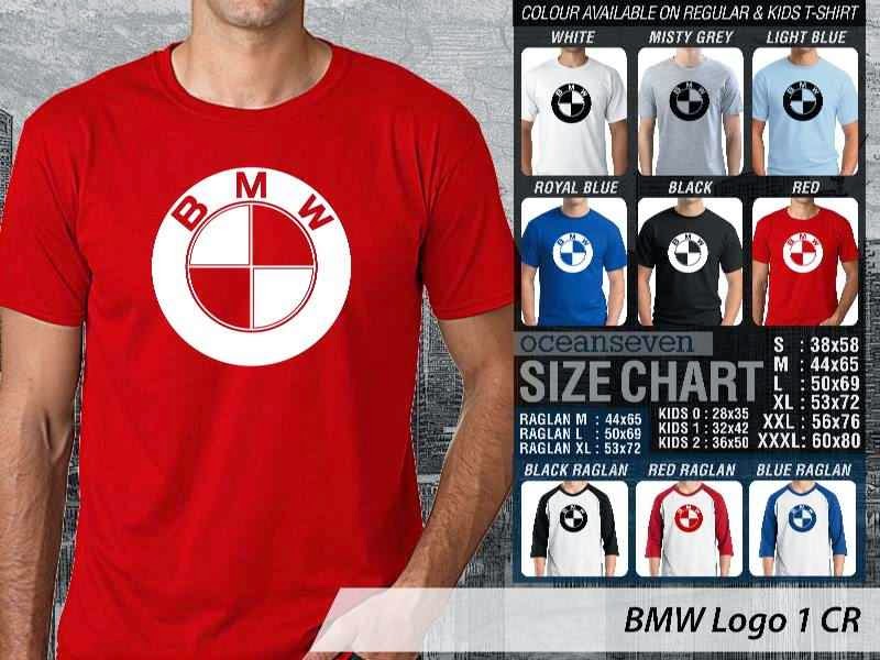 KAOS BMW Logo Otomotif distro ocean seven