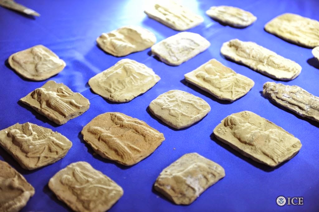 US returns scores of smuggled artifacts to Iraq US returns scores of smuggled artifacts to Iraq