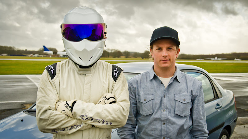 Кими Райкконен и Стиг из Top Gear