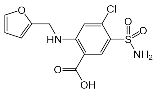 Structure Of Furosemide