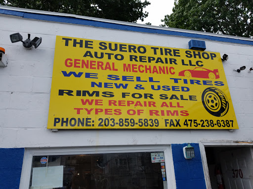 Tire Shop «Suero Tire Shop & Auto Repair», reviews and photos, 370 Lombard St, New Haven, CT 06513, USA