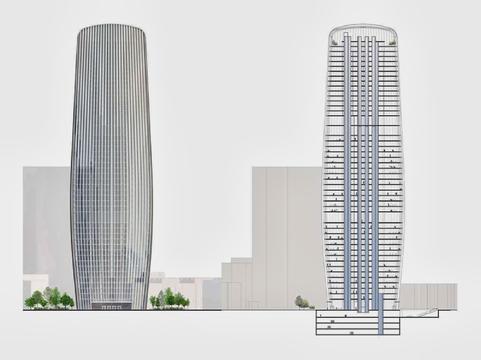 HENN Wins Cenke Tower Competition