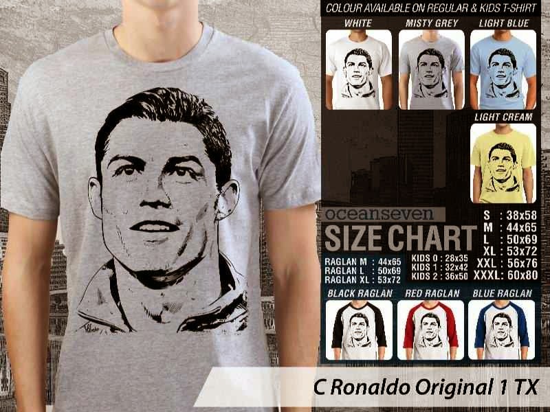 Kaos Bola C Ronaldo Piala Dunia World Cup distro ocean seven