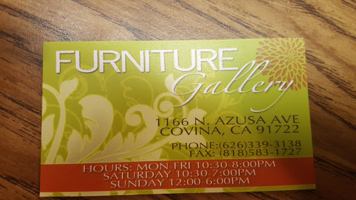 Furniture Store «Furniture Gallery», reviews and photos, 1166 N Azusa Ave, Covina, CA 91722, USA