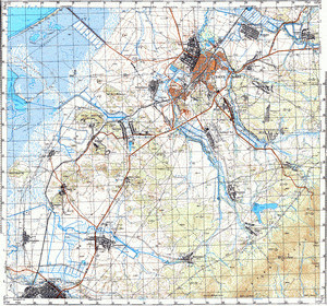 Уменьшенное изображение Карта 100k--l53-122