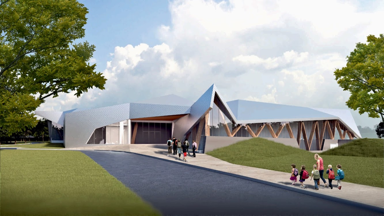 Philip J Currie Dinosaur Museum by Teeple Architects