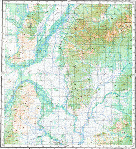 Уменьшенное изображение Карта 200k--n53-29
