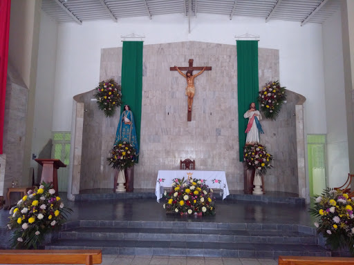 Templo Santa Cecilia, Miguel Bracamontes S285, Tepeyac, 28120 Tecomán, Col., México, Institución religiosa | COL