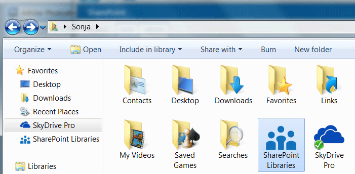 SharePoint 2013 SkyDrive