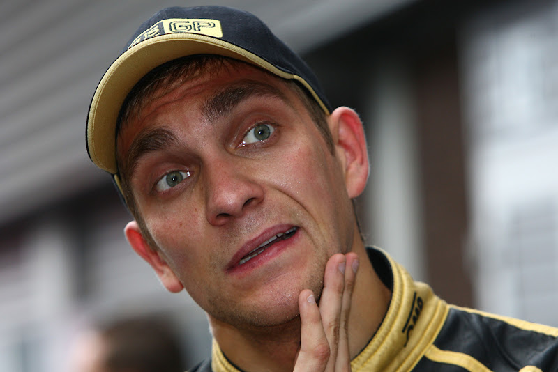Виталий Петров на Гран-при Бельгии 2011