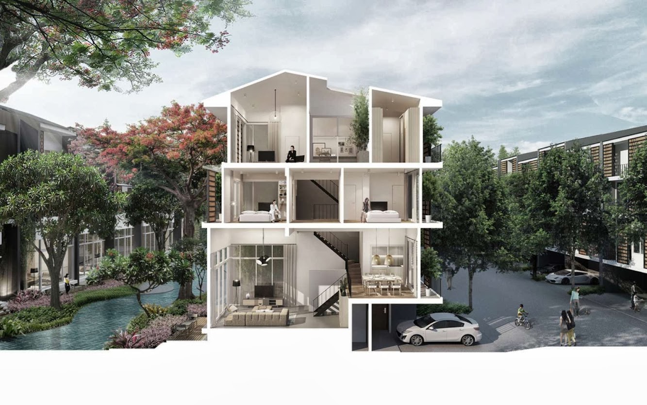 Siamese Blossom by Somdoon Architects