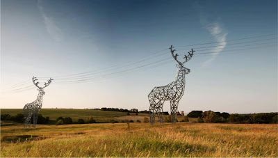 Deer-Shaped Electrical Towers in Russia Seen On www.coolpicturegallery.us Deer-Shaped Electrical Towers in Russia Seen On www.coolpicturegallery.us