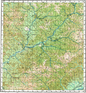 Уменьшенное изображение Карта 200k--m53-03