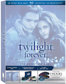 Twilight Forever: The Complete Saga Blu-ray o DVD Twilight Forever: The Complete Saga Blu-ray o DVD