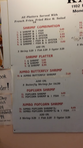 Seafood Restaurant «Kajun Seafood & Wings 2», reviews and photos, 1102 W Park Ave, Orange, TX 77630, USA