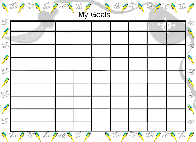 daily behavior chart template