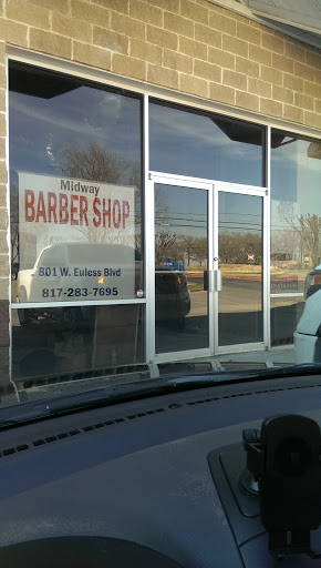 Barber Shop «Midway Barber & Style Shop», reviews and photos, 801 W Euless Blvd Suite 103, Euless, TX 76040, USA