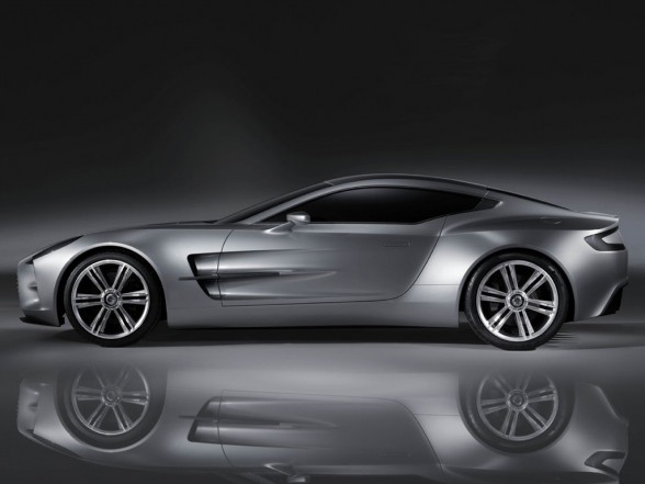 2010 Aston Martin One-77 Concept - Side View