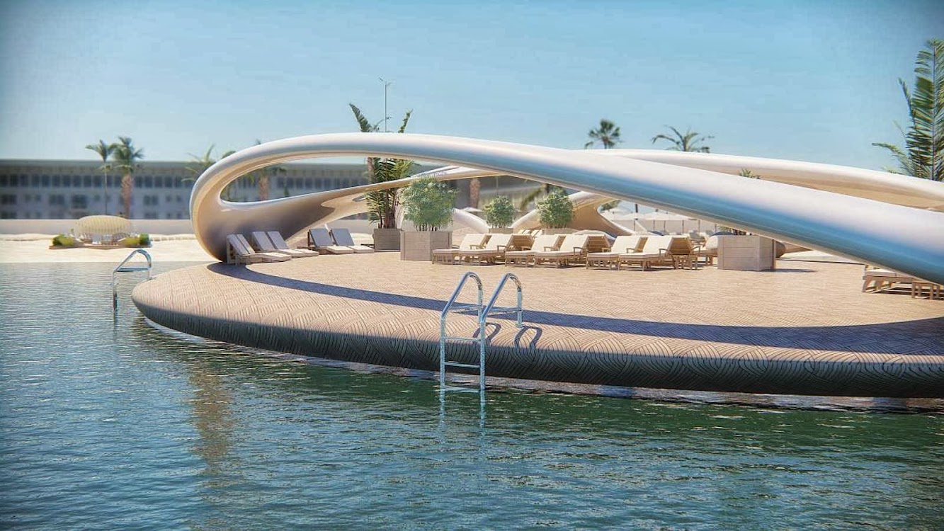Sennkka Pier Lounge by Nuvist Architecture and Design