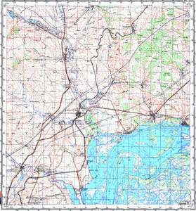 Уменьшенное изображение Карта 100k--m38-009