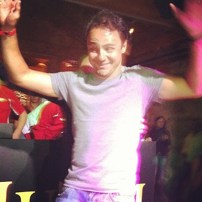 Фелипе Масса танцует на вечеринке Wrooom 2012