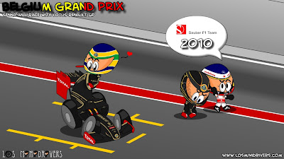 Бруно Сенна будет выступать за Lotus Renault на Гран-при Бельгии 2011 в Спа - пре-гран-при от Los MiniDrivers 