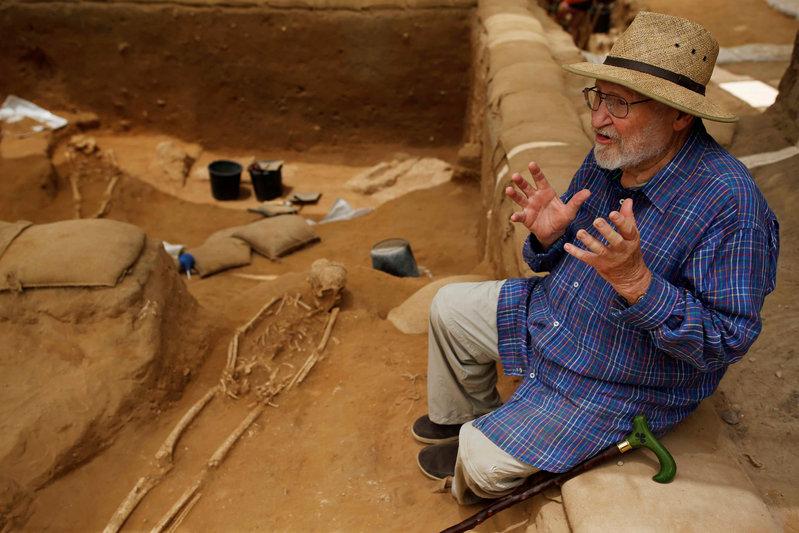 Philistine cemetery revealed in Israel's port city of Ashkelon Philistine cemetery revealed in Israel's port city of Ashkelon