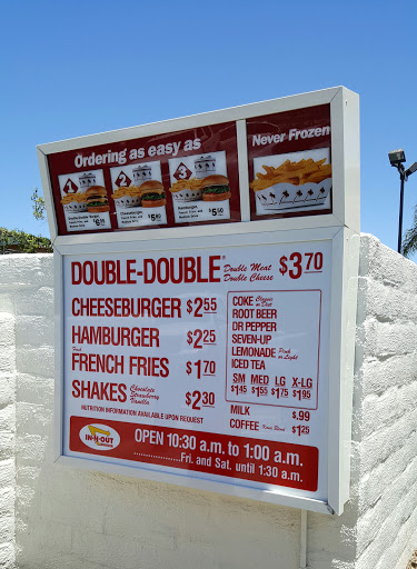 Hamburger Restaurant «In-N-Out Burger», reviews and photos, 594 W 19th St, Costa Mesa, CA 92627, USA