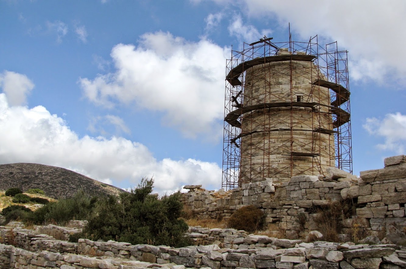 The Cheimarros Tower on Naxos to be restored The Cheimarros Tower on Naxos to be restored