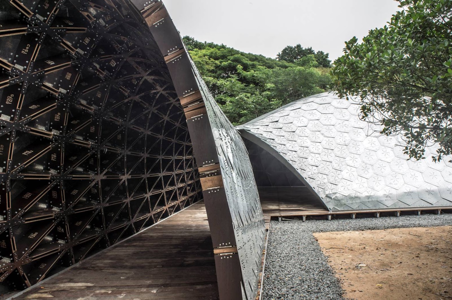 Dover Road, Singapore: [SUTD LIBRARY GRIDSHELL PAVILION BY CITY FORM LAB]