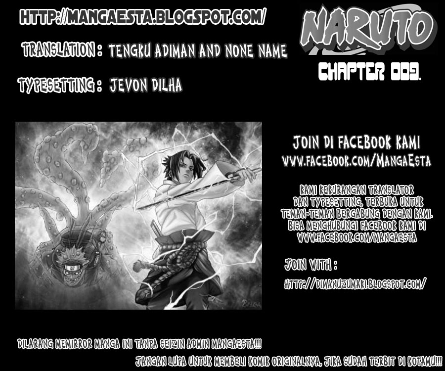 Baca Manga, Baca Komik, Naruto Chapter 9, Naruto 9 Bahasa Indonesia, Naruto 9 Online