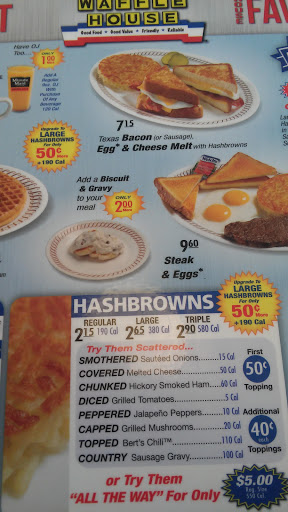 Breakfast Restaurant «Waffle House», reviews and photos, 5414 Williamsburg Rd, Sandston, VA 23150, USA