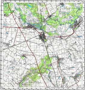 Уменьшенное изображение Карта 100k--m38-025--(1990)