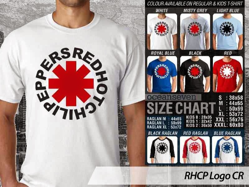 Kaos Musik RHCP 78 Rock Band Legendaris