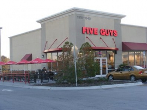 Fast Food Restaurant «Five Guys», reviews and photos, 8606 Elm Fair Blvd, Tampa, FL 33610, USA
