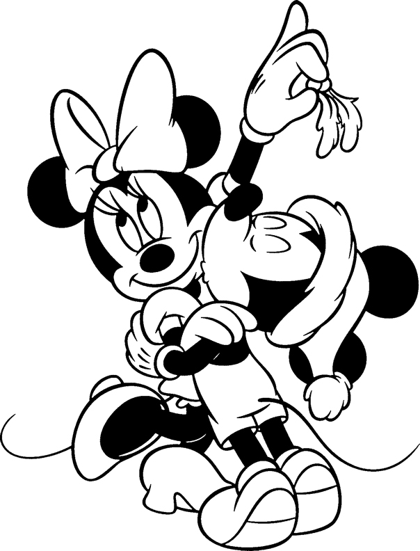 Top 25 Free Printable Cute Minnie Mouse Coloring Pages