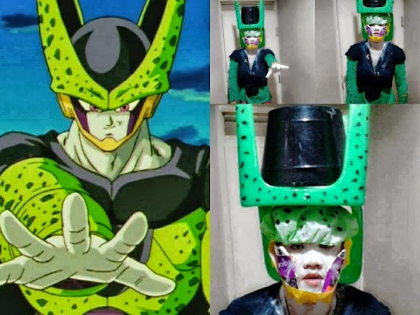 Perfect Cosplay for Cell of Dragon Ball Z Image of Perfect Cosplay for Cell of Dragon Ball Z