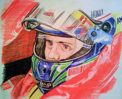 рисунок Фелипе Масса Ferrari от phantomphreaq