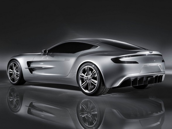 Aston Martin One-77 Concept 2010 - Rear Side View
