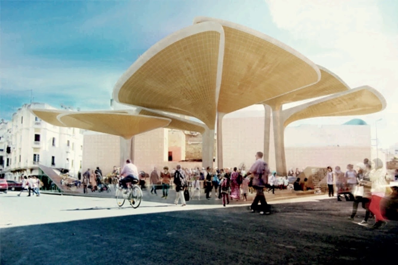 Casablanca, Marocco: Casablanca Market Square by Tomdavid Architecten