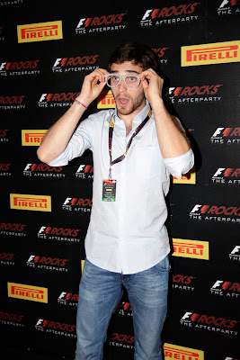 Жером Д'Амброзио на F1 Rocks Afterparty после Гран-при Бразилии 2011