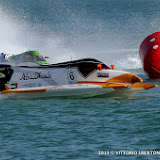 DOHA-QATAR Hamed Al Hamli of UAE of the Team Abu Dhabi at UIM F1 H20 Powerboat Grand Prix of Qatar. November 22-23, 2013. Picture by Vittorio Ubertone/Idea Marketing.