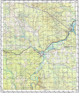 Уменьшенное изображение Карта 100k--n47-003