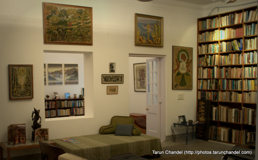 Indira Gandhi Study Room, Tarun Chandel Photoblog