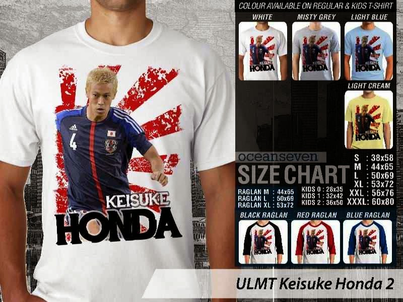 Kaos bola Keisuke Honda 2 piala dunia