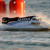 DOHA-QATAR Alex Carella of Italy of F1 Qatar Team at UIM F1 H20 Powerboat Grand Prix of Qatar. November 22-23, 2013. Picture by Vittorio Ubertone/Idea Marketing.